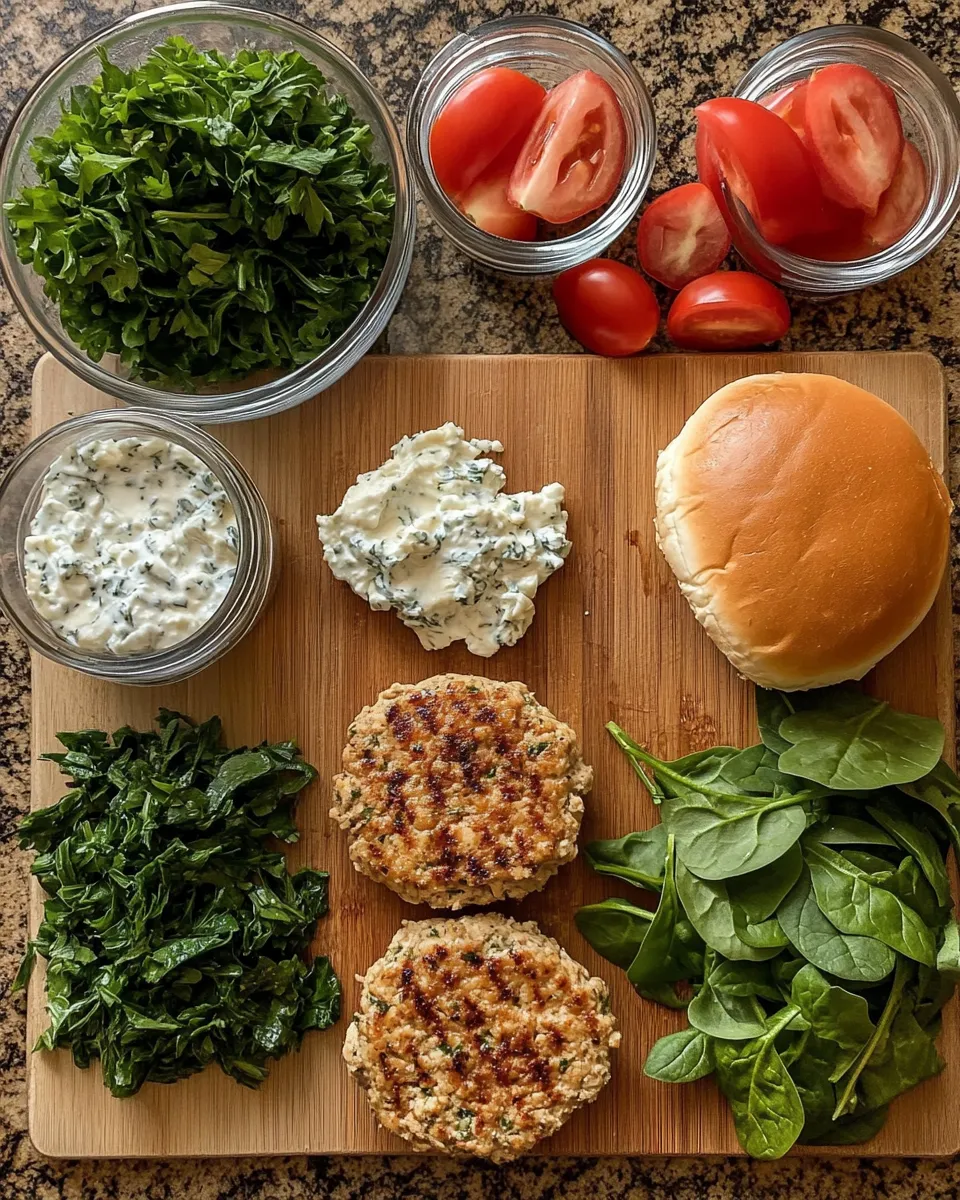 Ingredients for Savor the Flavor: Irresistible Greek Chicken Burgers You'll Crave