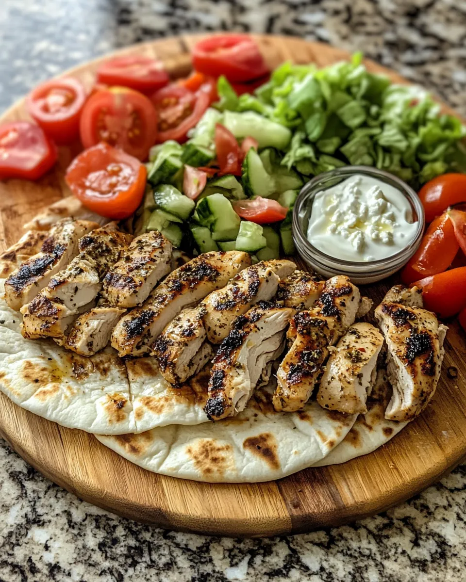 Ingredients for Savor the Flavor: The Ultimate Greek Chicken Gyros Experience