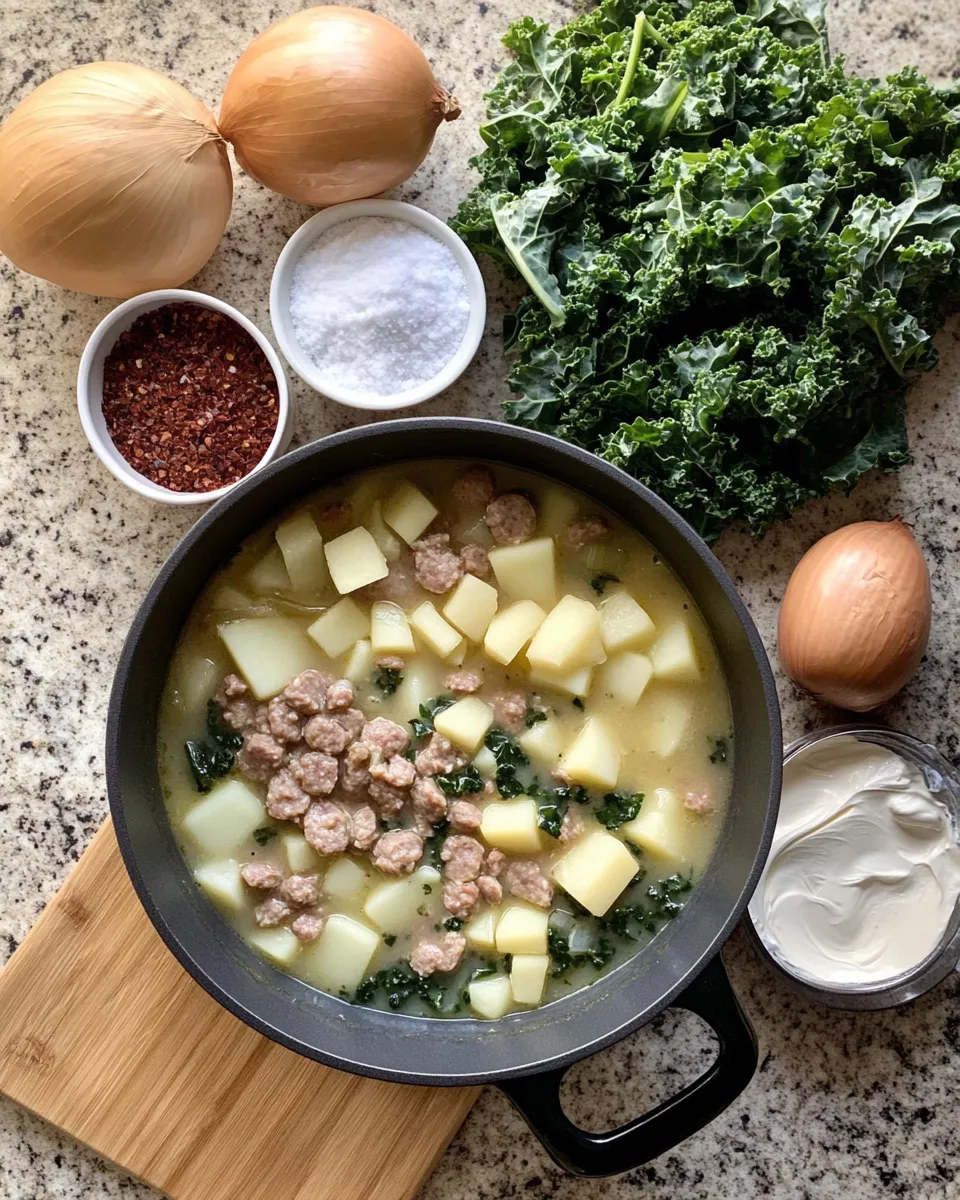 Ingredients for Hearty and Delicious: Your Ultimate Zuppa Toscana Recipe Guide
