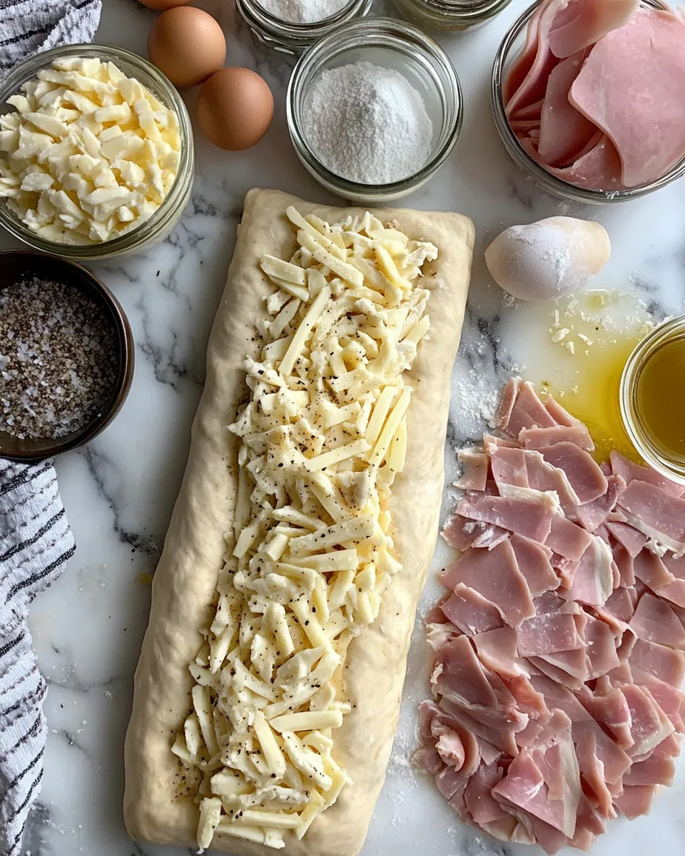 Ingredients for Irresistible Chicken Cordon Bleu Stromboli Recipe You Need to Try