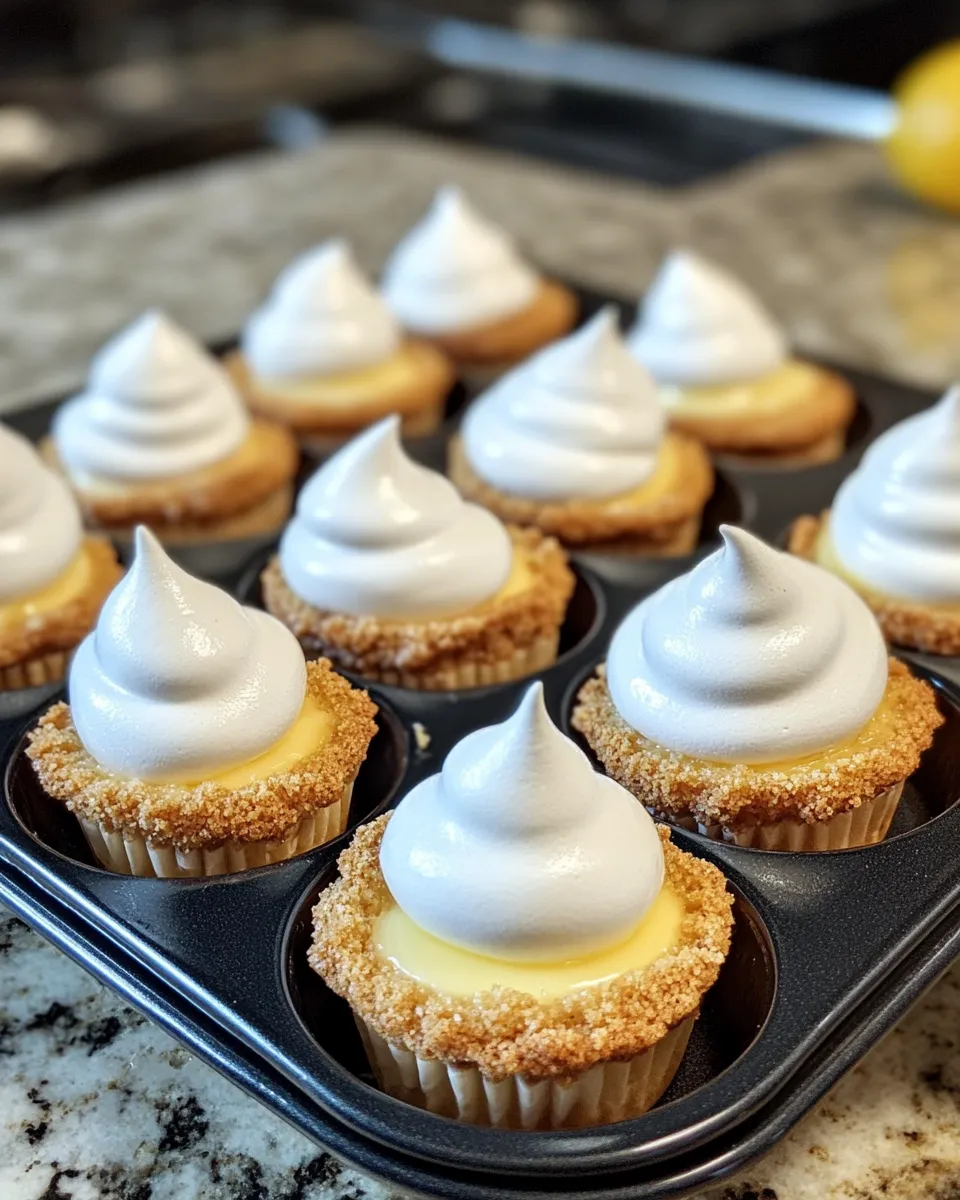 Ingredients for Zesty Delights: Irresistible Mini Lemon Meringue Treats You Must Try