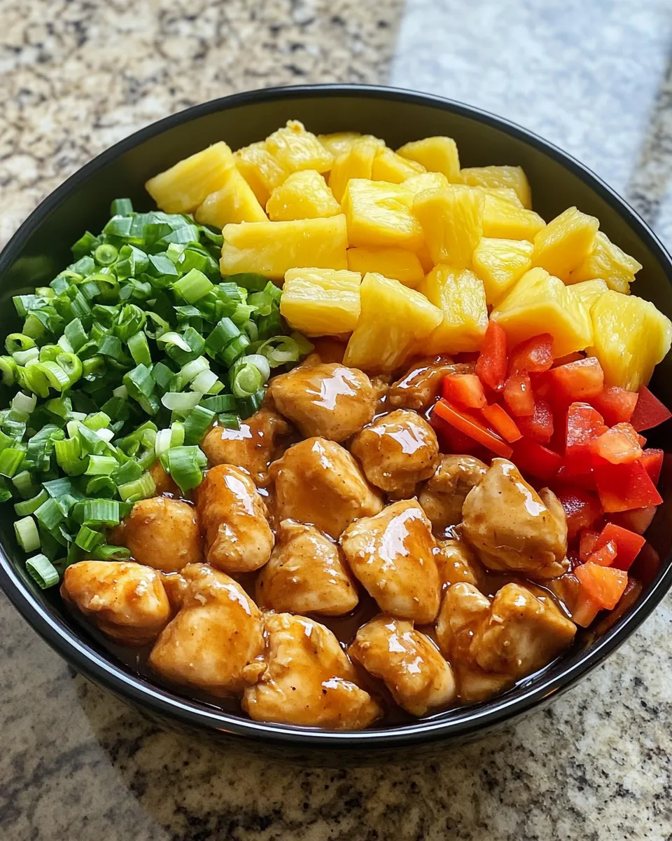 Ingredients for Tantalizing Sweet Hawaiian Crockpot Chicken: A Tropical Delight for Your Dinner Table