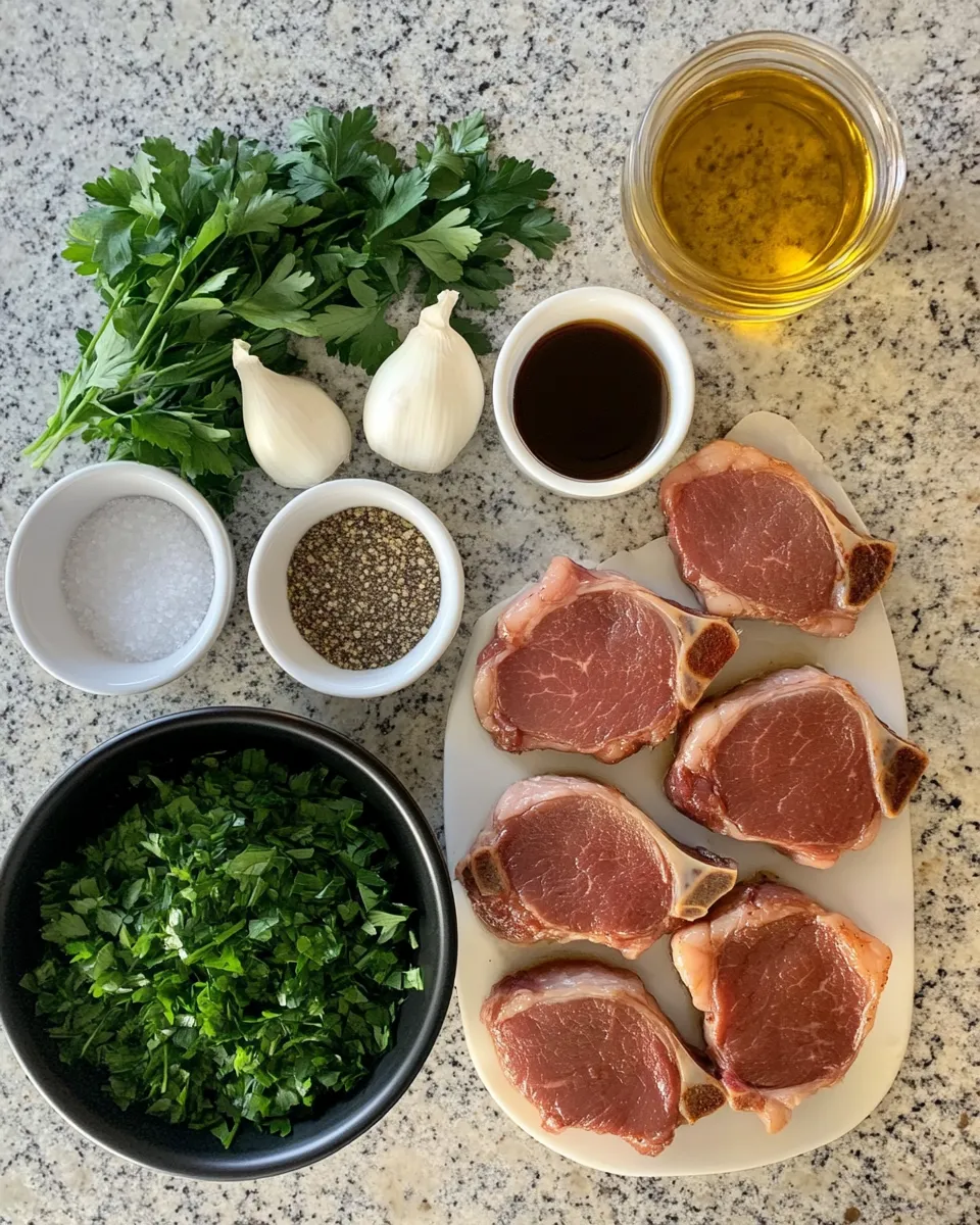 Ingredients for Quick and Delicious: 30 Minute Brown Sugar Pork Chops You’ll Crave