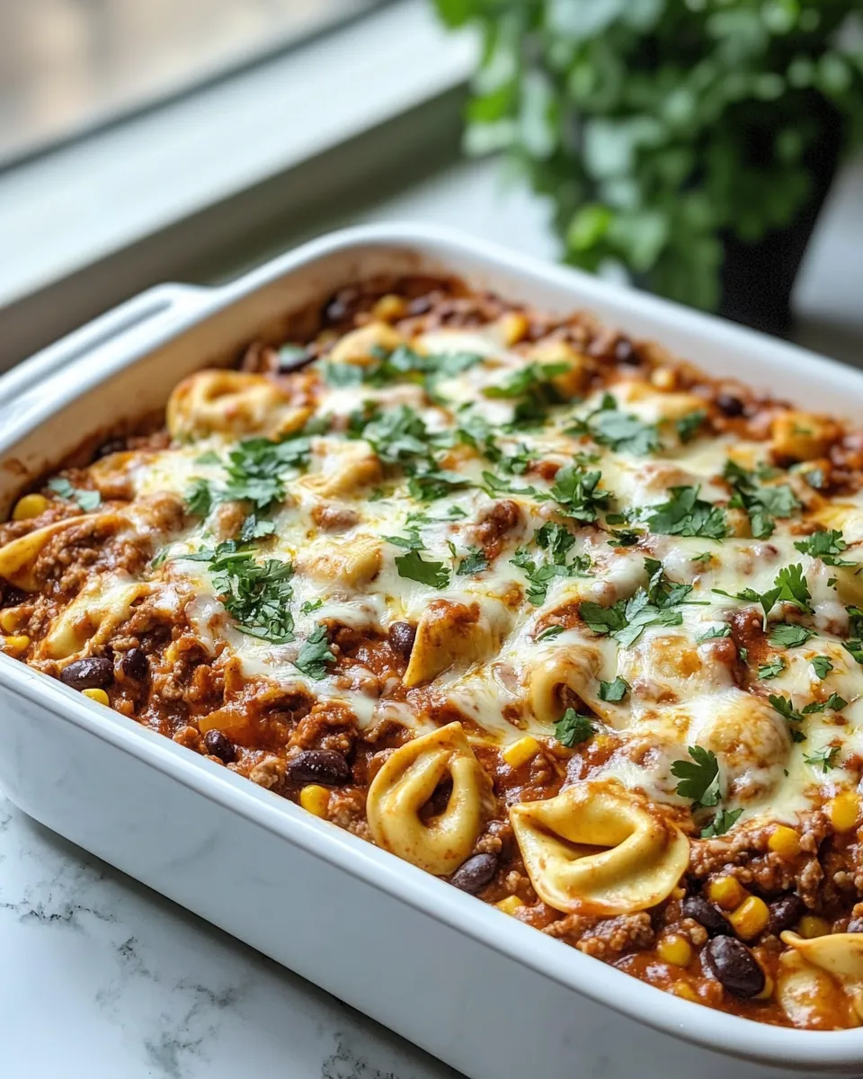 Ingredients for Cheesy Beef Enchilada Tortellini: A Flavor-Packed Twist on Classic Comfort Food