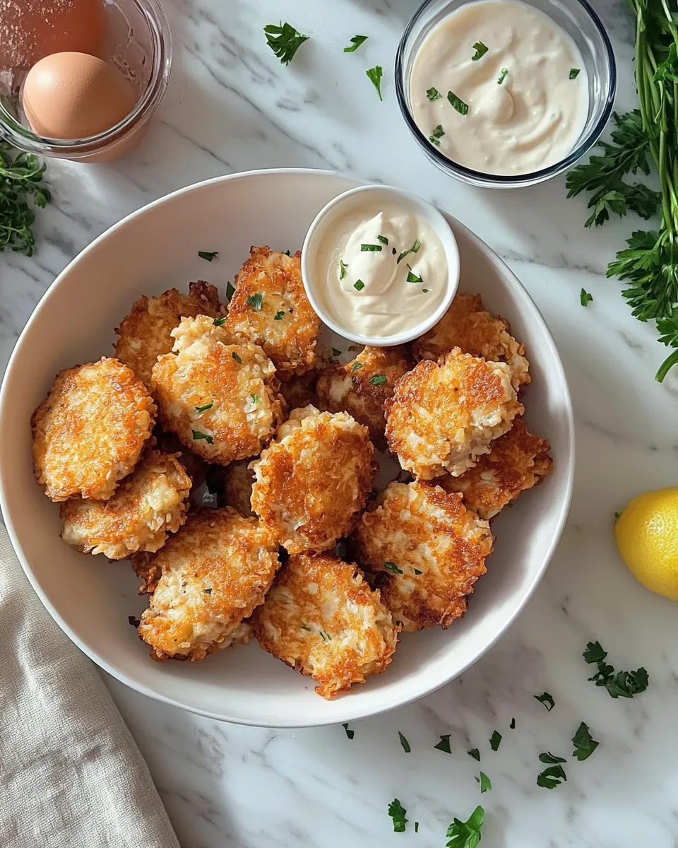 Ingredients for Crispy Chicken Fritters with Irresistible Garlic Aioli Dip: A Flavor Explosion