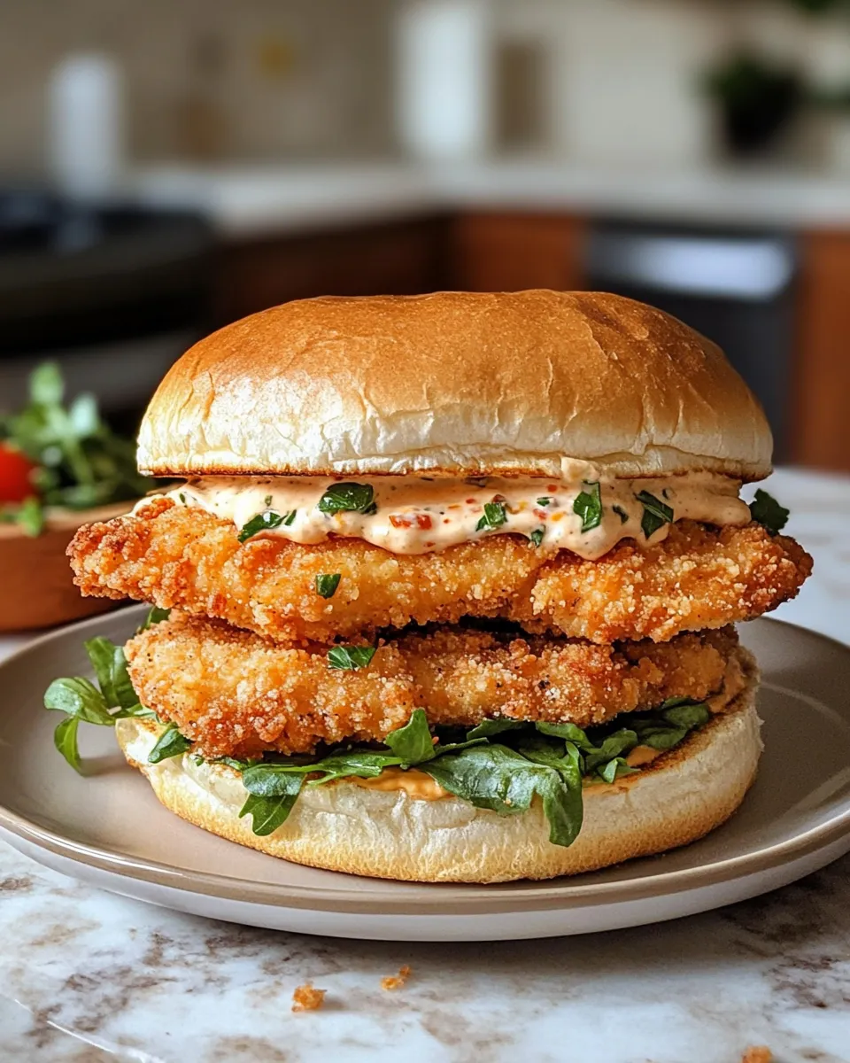Ingredients for Crispy Chicken Caesar Sandwich: The Ultimate Crunchy Delight You Can't Resist