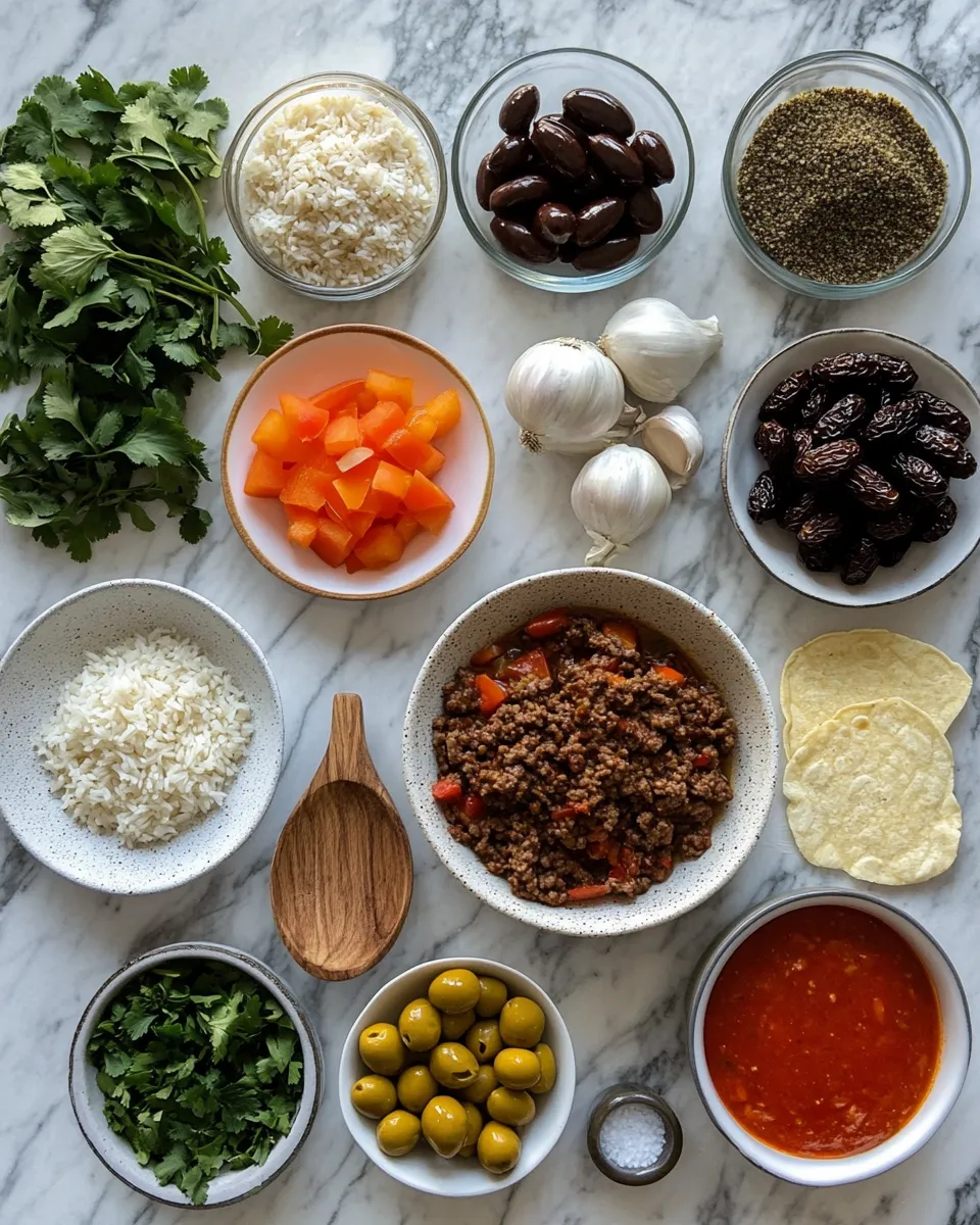 Ingredients for Savor the Flavors of Cuba: A Journey into Authentic Beef Picadillo