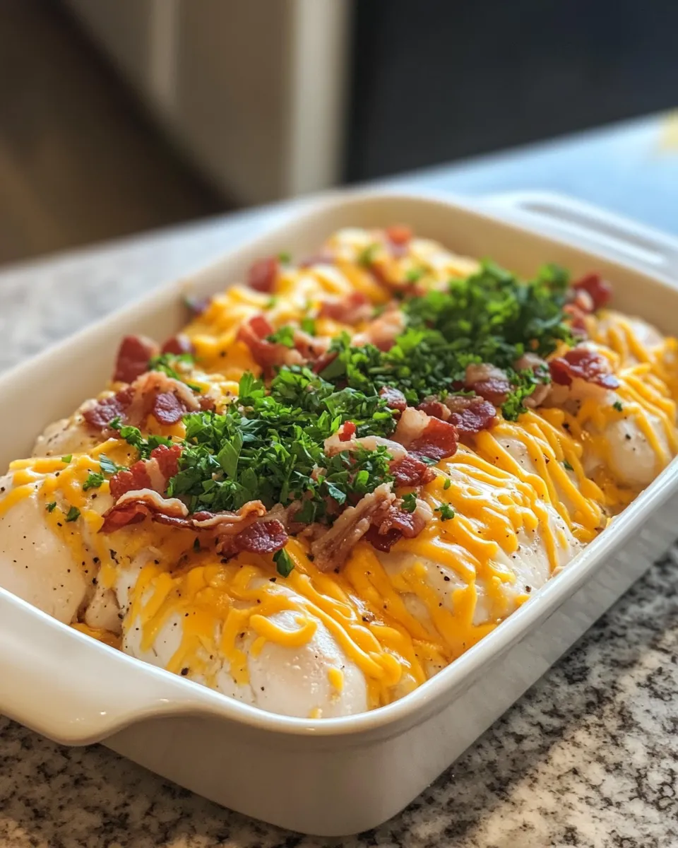 Ingredients for Irresistible Bacon Ranch Chicken: A Savory Delight