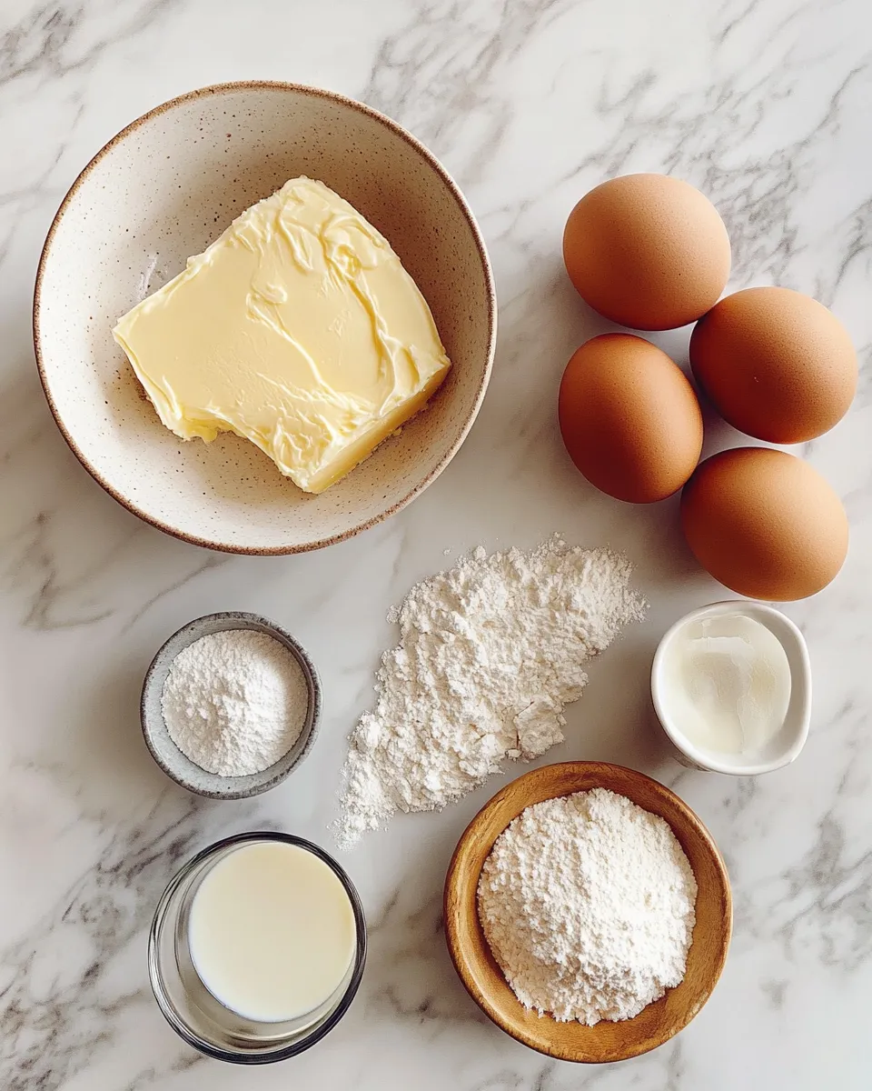 Ingredients for Indulge in the Decadent Delight of French Butter Cake
