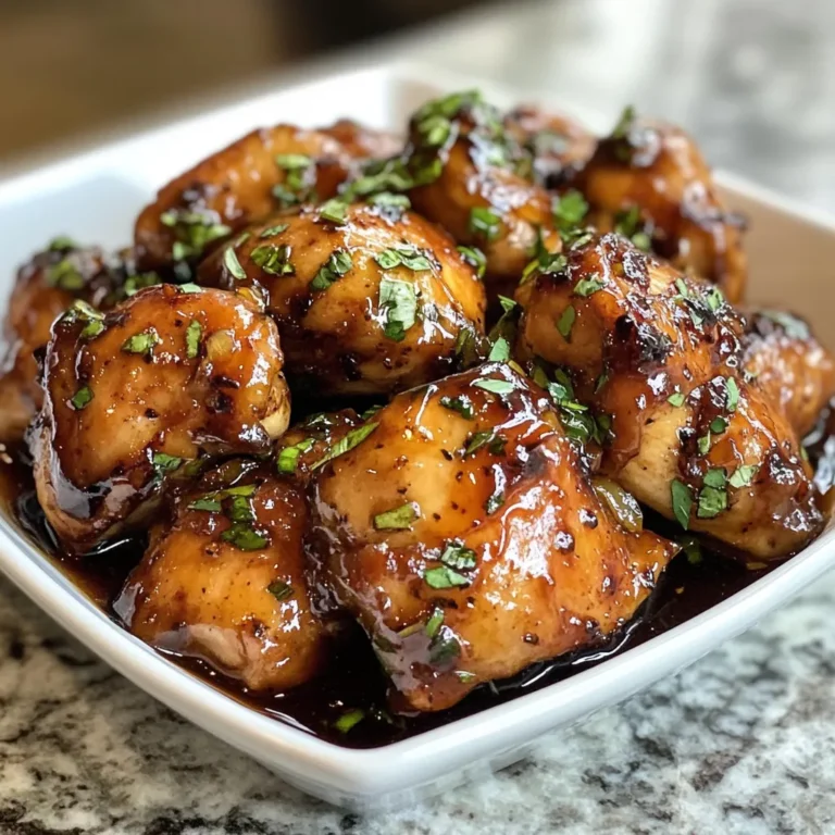 Photo of featured for Irresistible Honey Garlic Chicken Thighs: A Flavor Explosion