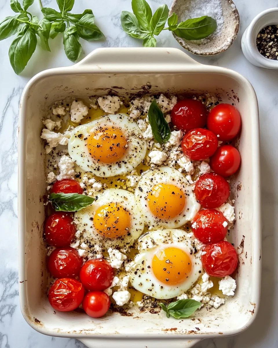Ingredients for Savor the Flavor: Irresistible Mediterranean Baked Feta Eggs