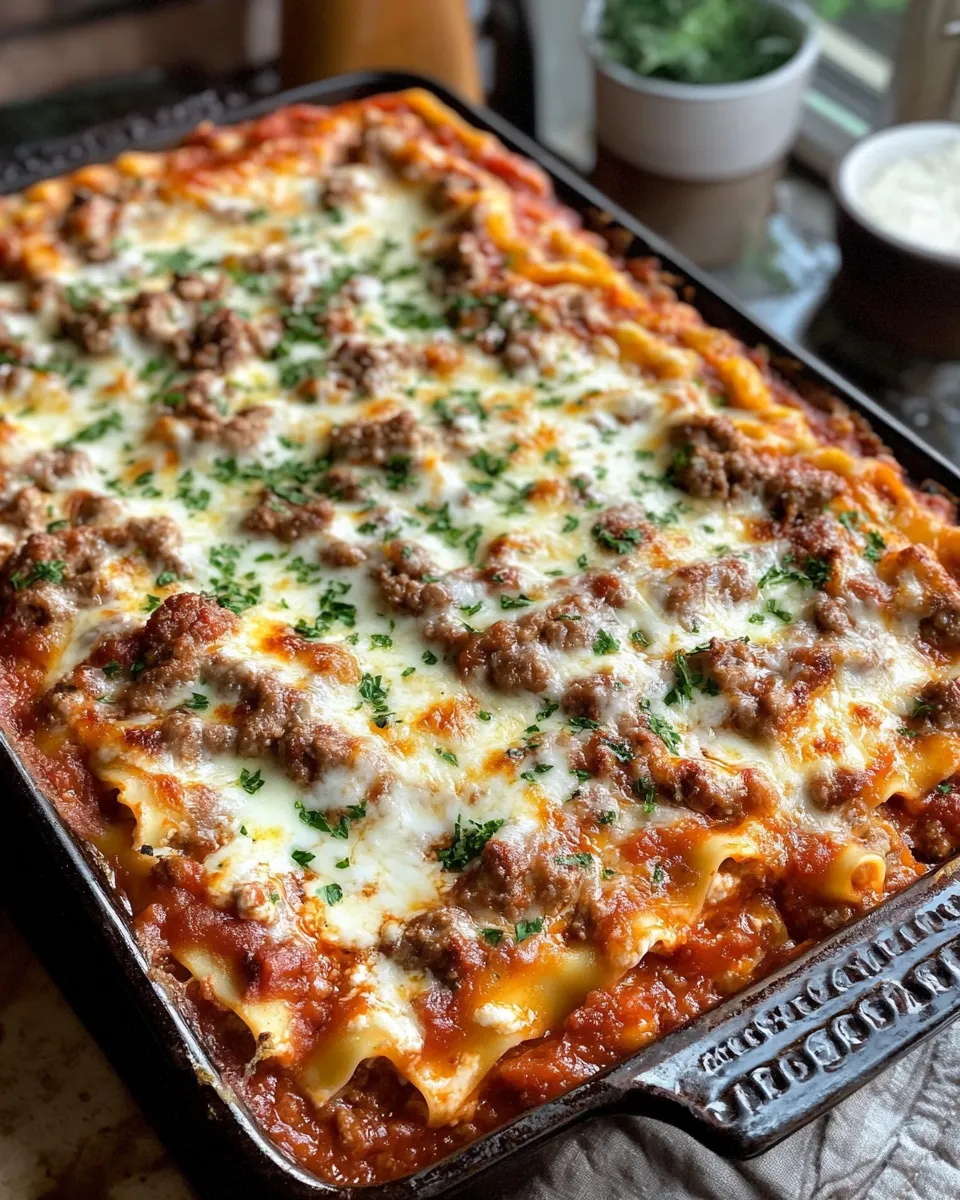 Ingredients for Unlock the Secrets to Million Dollar Lasagna: A Recipe Worth Every Penny