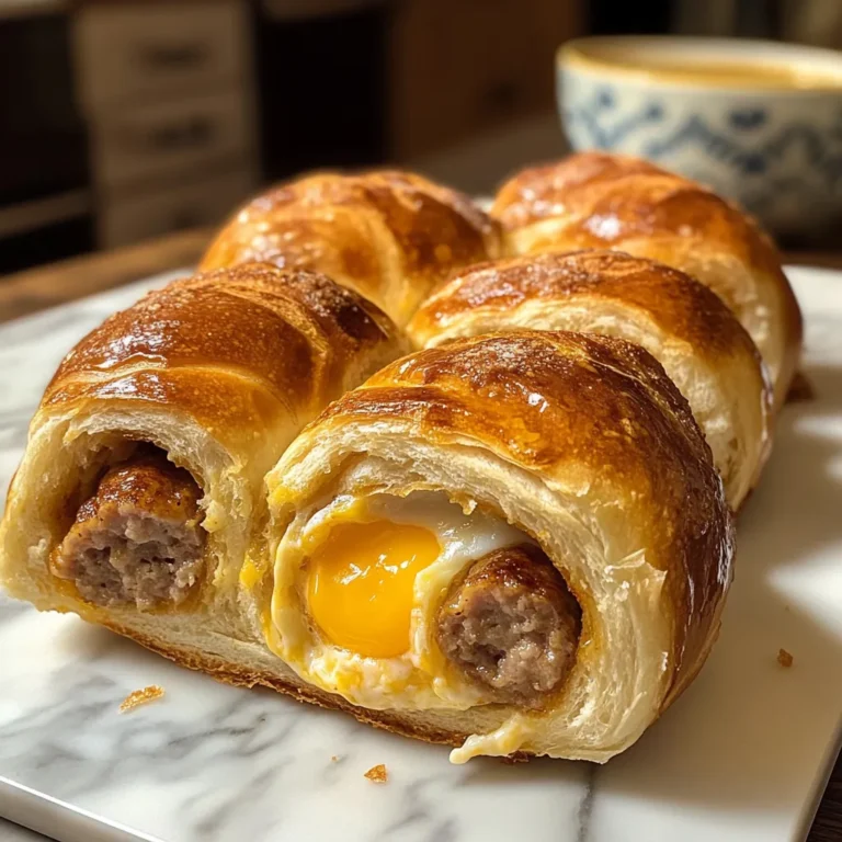 Photo of featured for Savor the Morning with Delicious Sausage Egg Breakfast Rolls
