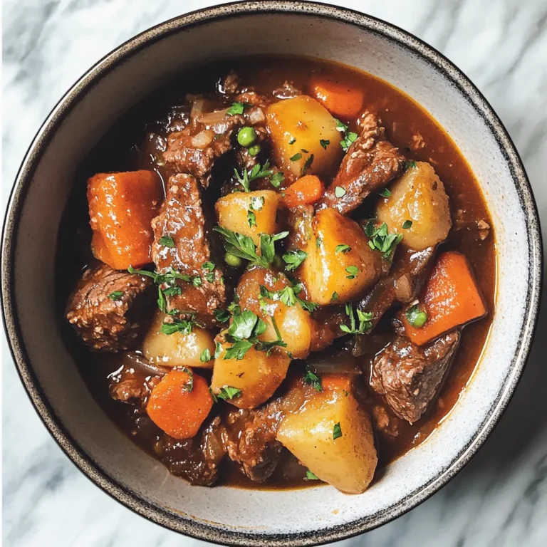 Photo of featured for Hearty Comfort: The Ultimate Slow Cooker Beef Stew Recipe