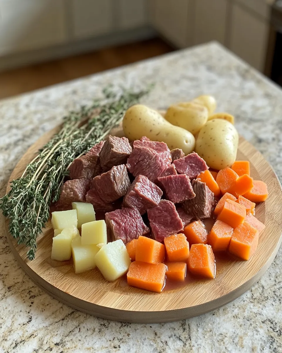 Ingredients for Hearty Comfort: The Ultimate Slow Cooker Beef Stew Recipe