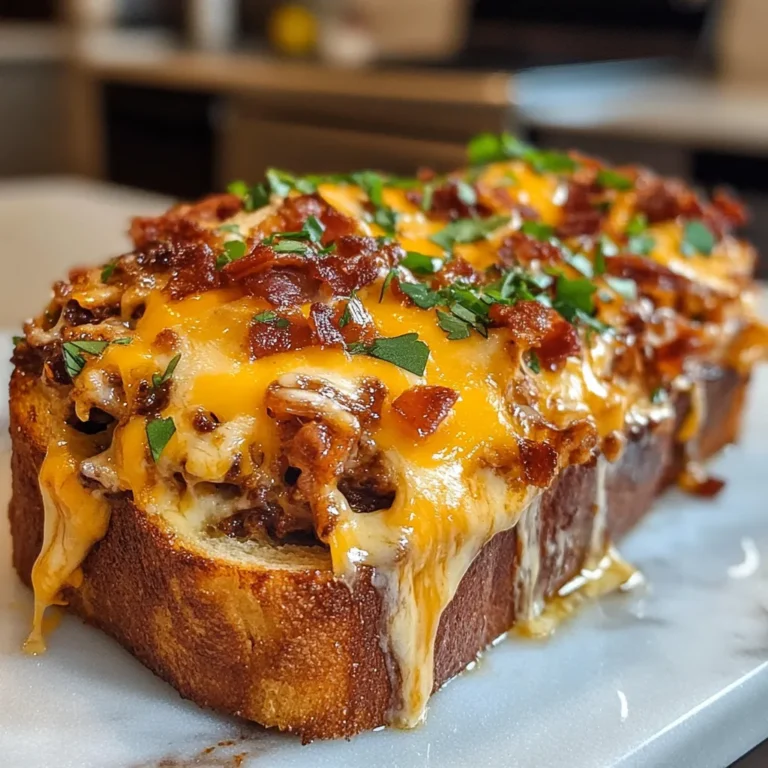 Photo of featured for Irresistibly Cheesy Texas Toast Sloppy: A Decadent Delight