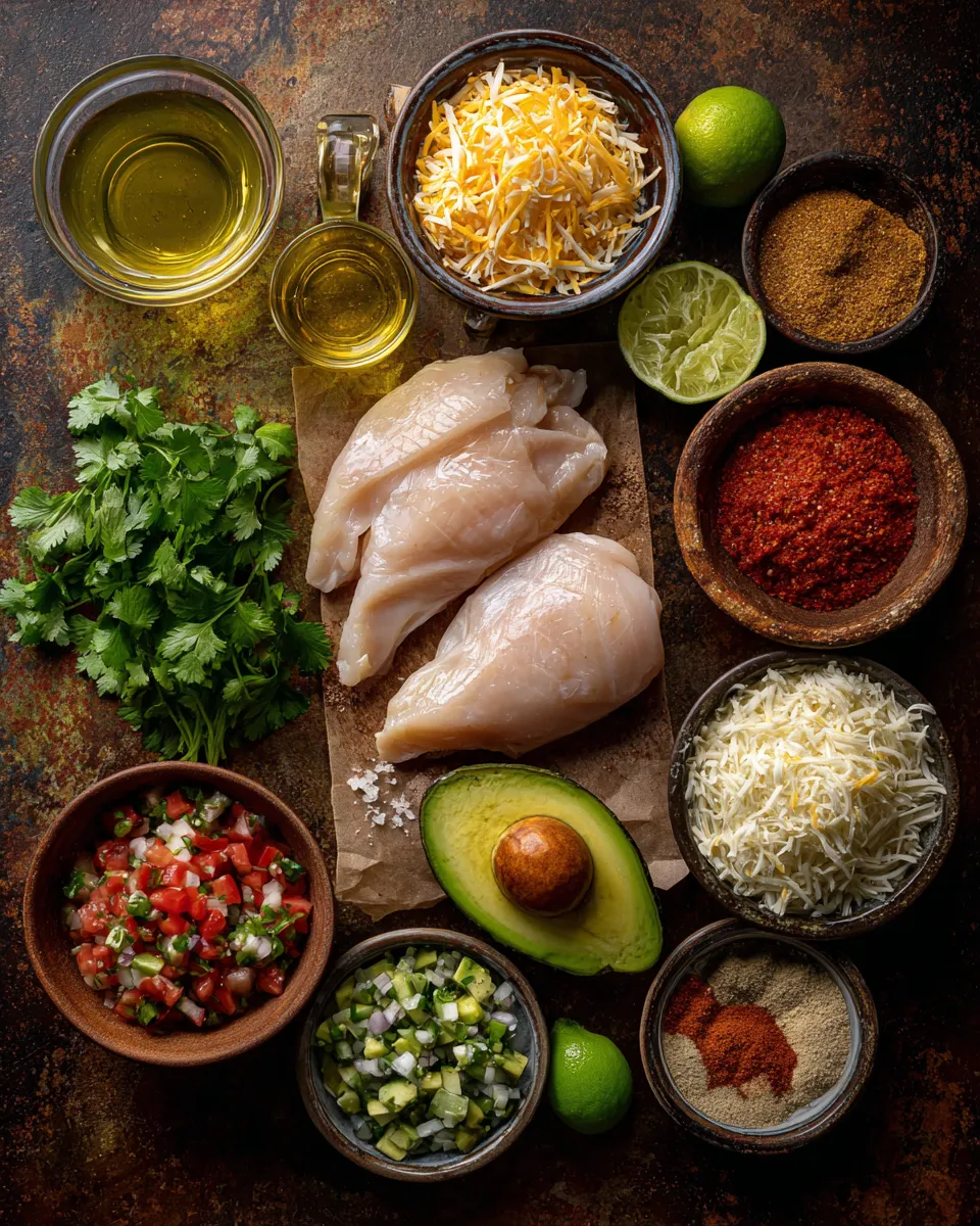 Ingredients for Indulge in the Irresistible Applebee’s Fiesta Lime Chicken