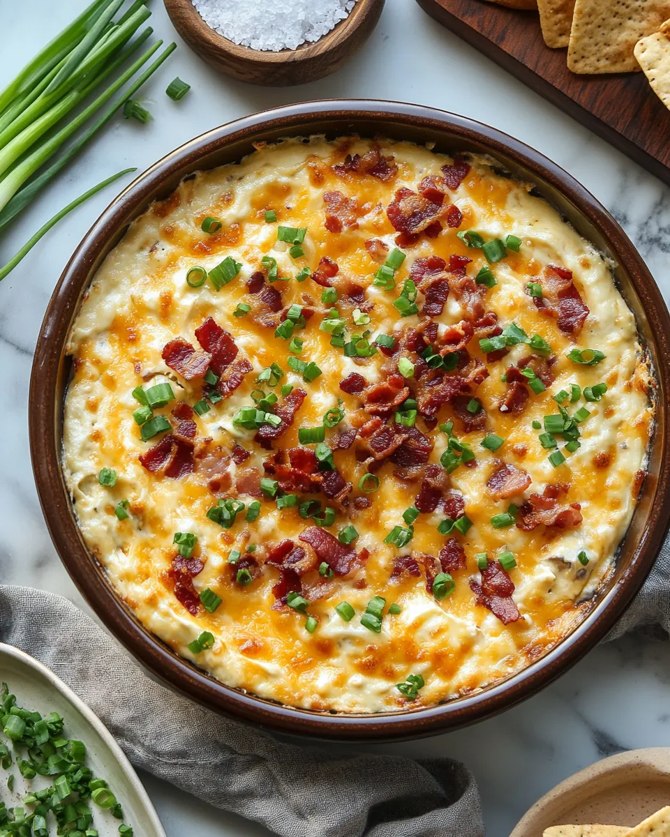Ingredients for Irresistible Beer Cheese Dip with Bacon: A Flavor Explosion