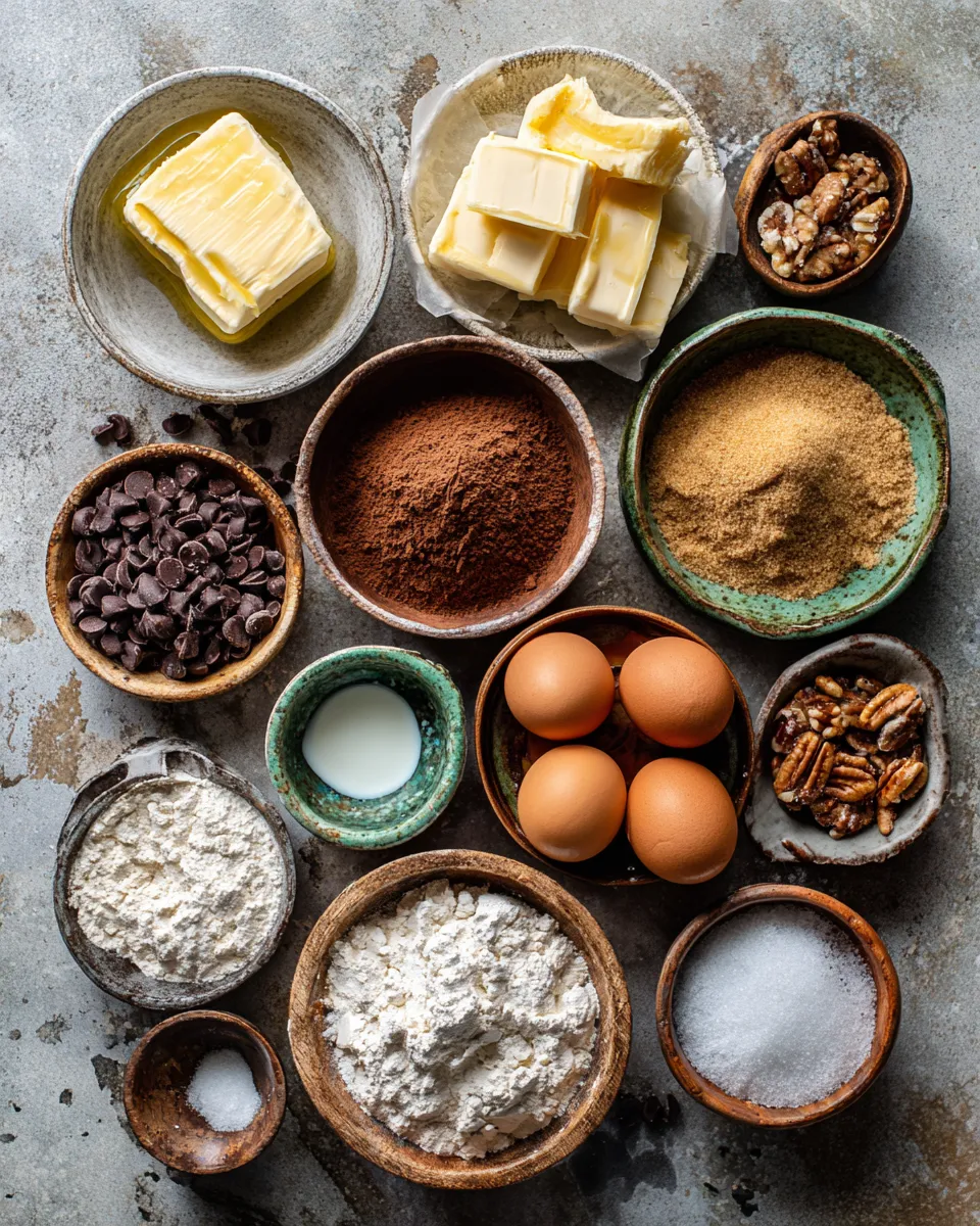 Ingredients for Irresistible Brown Sugar Butter Cookies: A Sweet Indulgence