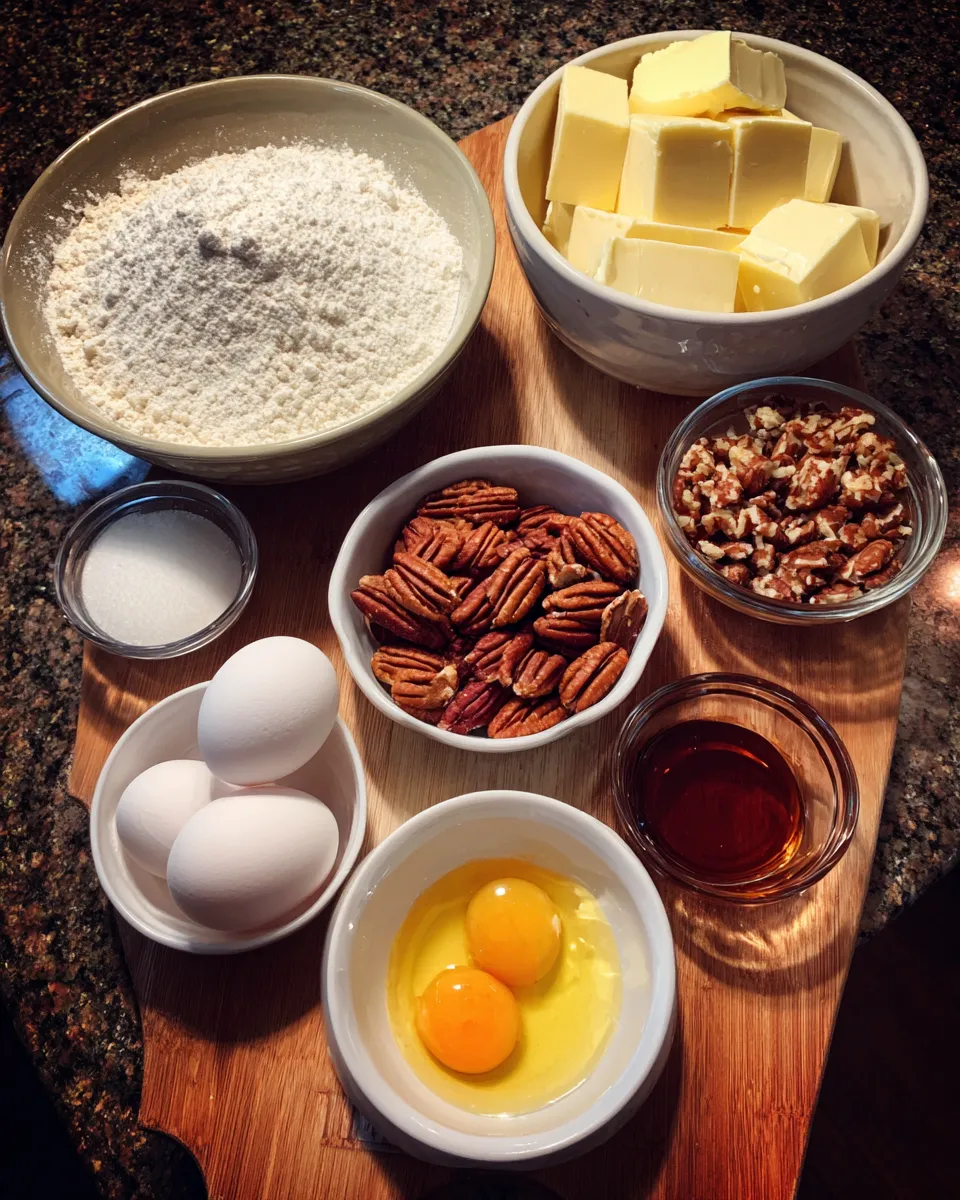 Ingredients for Irresistible Butter Pecan Cookies: Indulge in Decadent Bliss