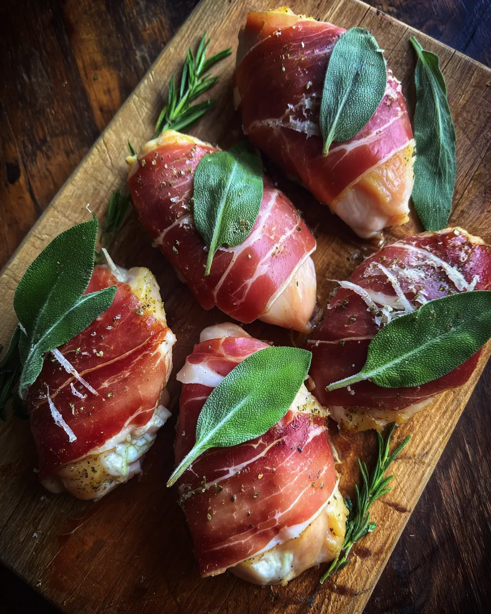 Ingredients for Savory Italian Chicken Saltimbocca: A Flavor Explosion in Every Bite