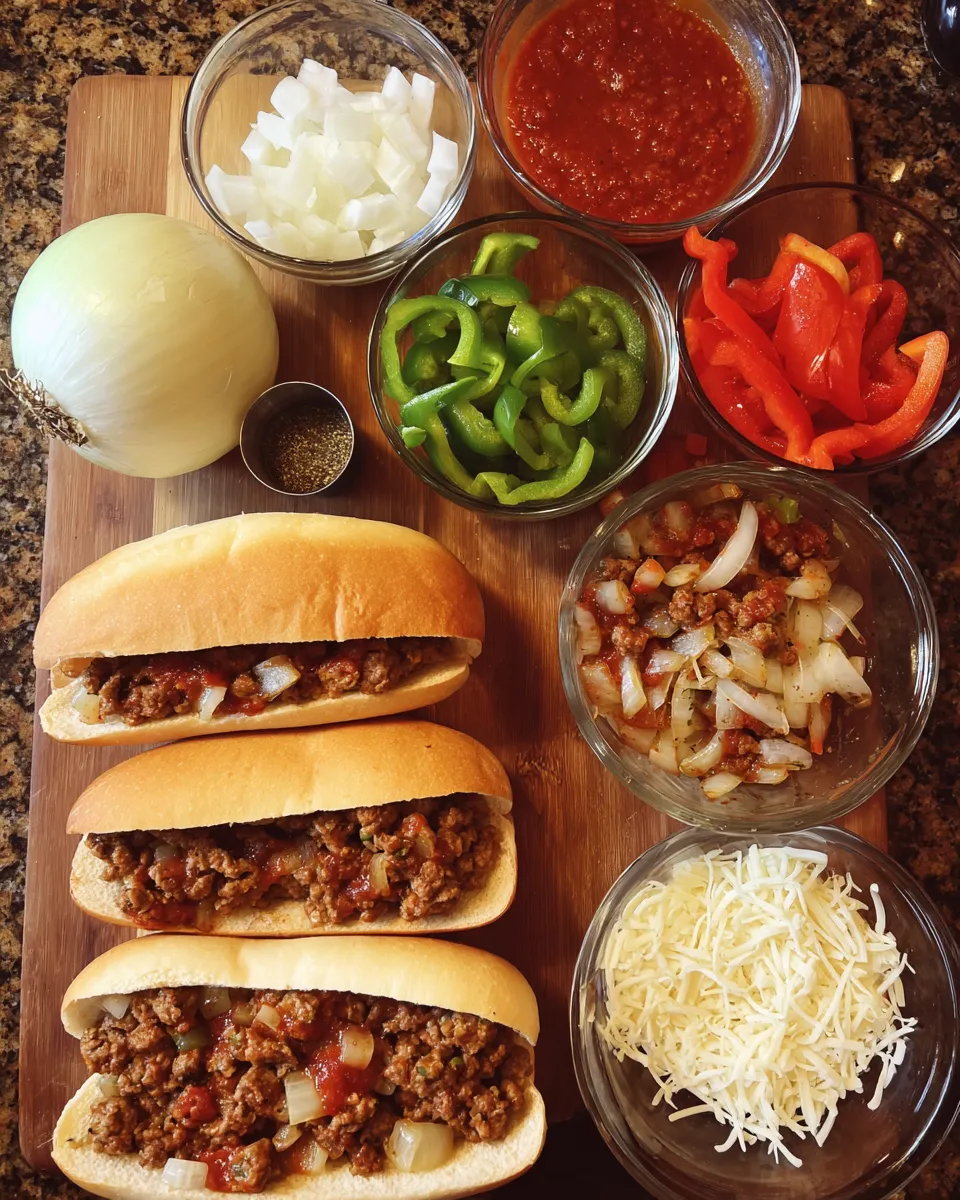 Ingredients for Irresistible Italian Sausage Hoagies: A Flavor Explosion