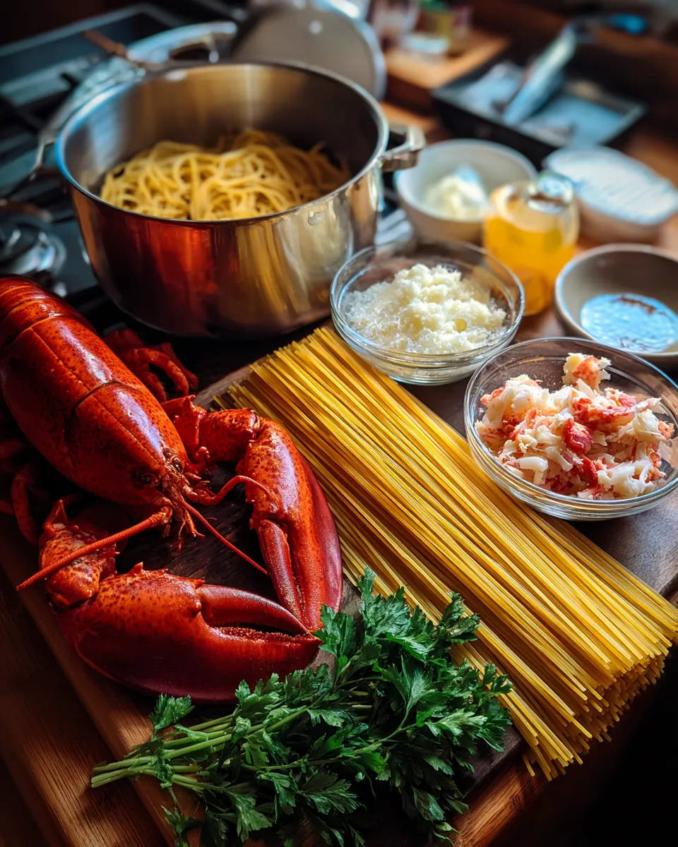 Ingredients for Indulgent Lobster Bucatini Pasta: A Decadent Delight