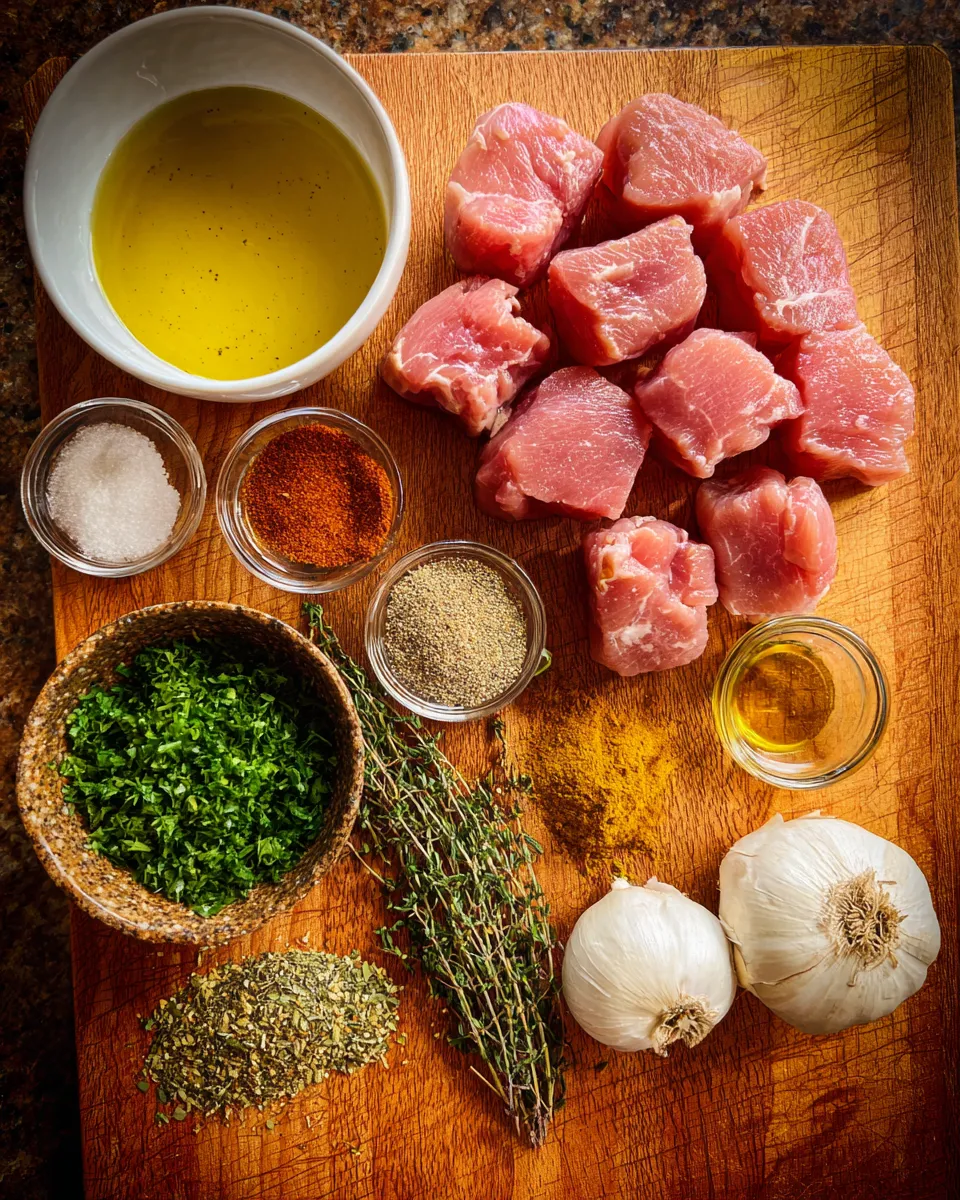 Ingredients for Succulent Pork Tenderloin Medallions: A Mouthwatering Delight