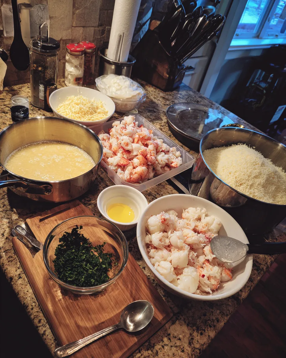 Ingredients for Indulgent Lobster Alfredo Pizza: A Decadent Delight