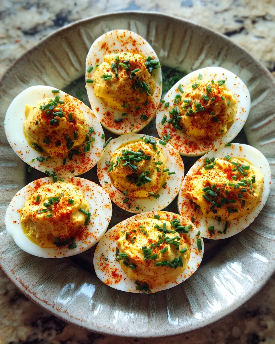Ingredients for Sizzling Smoked Paprika Deviled Eggs: A Fiery Twist on a Classic Favorite