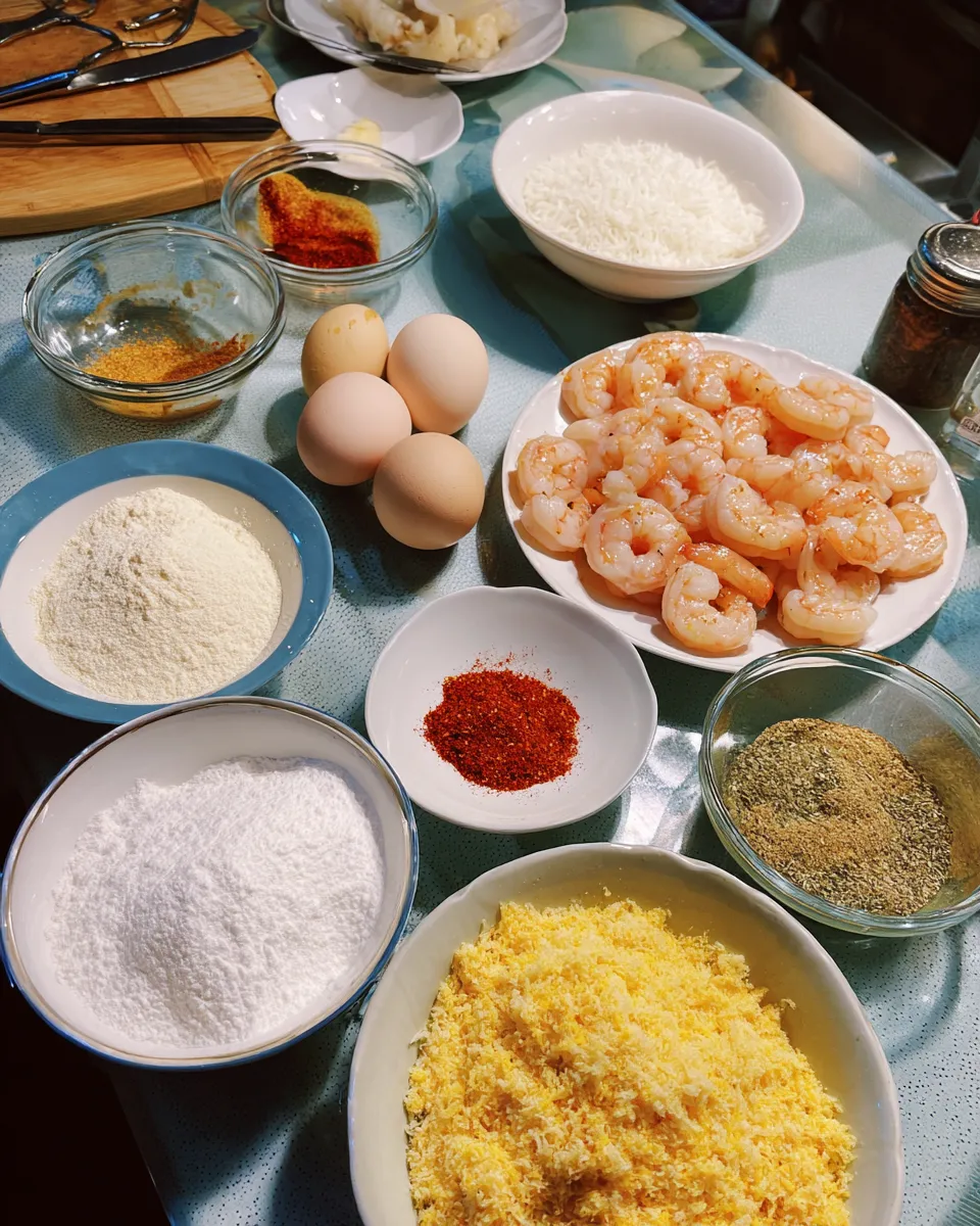 Ingredients for Crispy Bang Bang Shrimp Bowls: Irresistibly Crunchy Delight