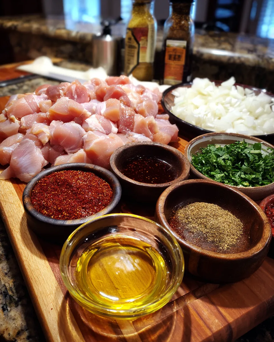 Ingredients for Spicy Hot Honey Chicken Bowls: A Flavor Explosion