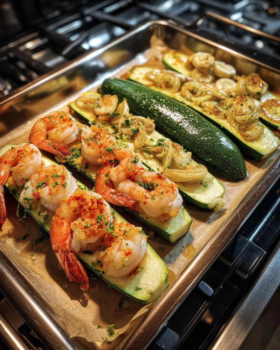 Ingredients for Delicious Shrimp Scampi Zucchini Boats: A Flavorful Twist on a Classic Dish