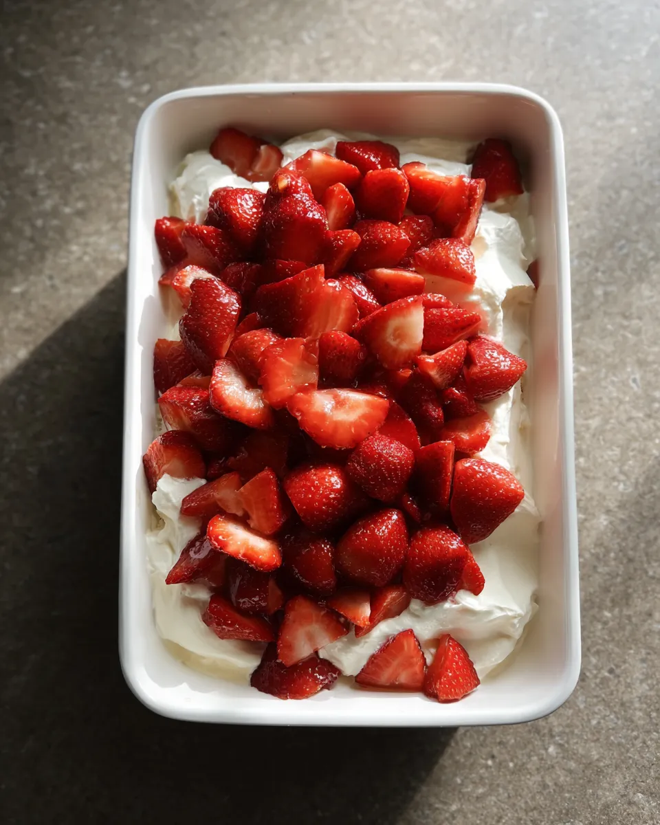 Ingredients for Irresistible Strawberry Shortcake Icebox Cake: A Sweet Summer Delight