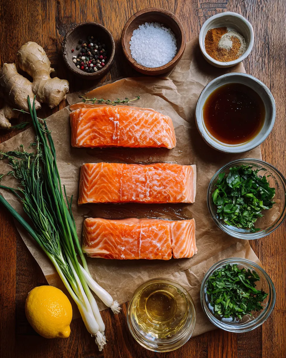 Ingredients for Irresistible Sweet Maple Glazed Salmon Fillets: A Deliciously Decadent Dish