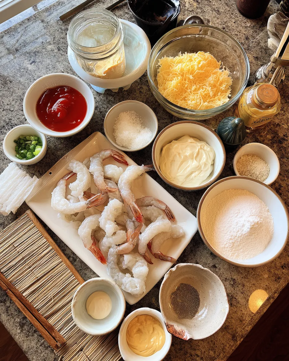 Ingredients for Irresistible Tempura Shrimp: Spice Up Your Life with Spicy Mayo