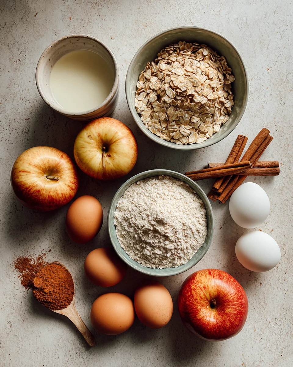 Apple Cinnamon Oatmeal Bake