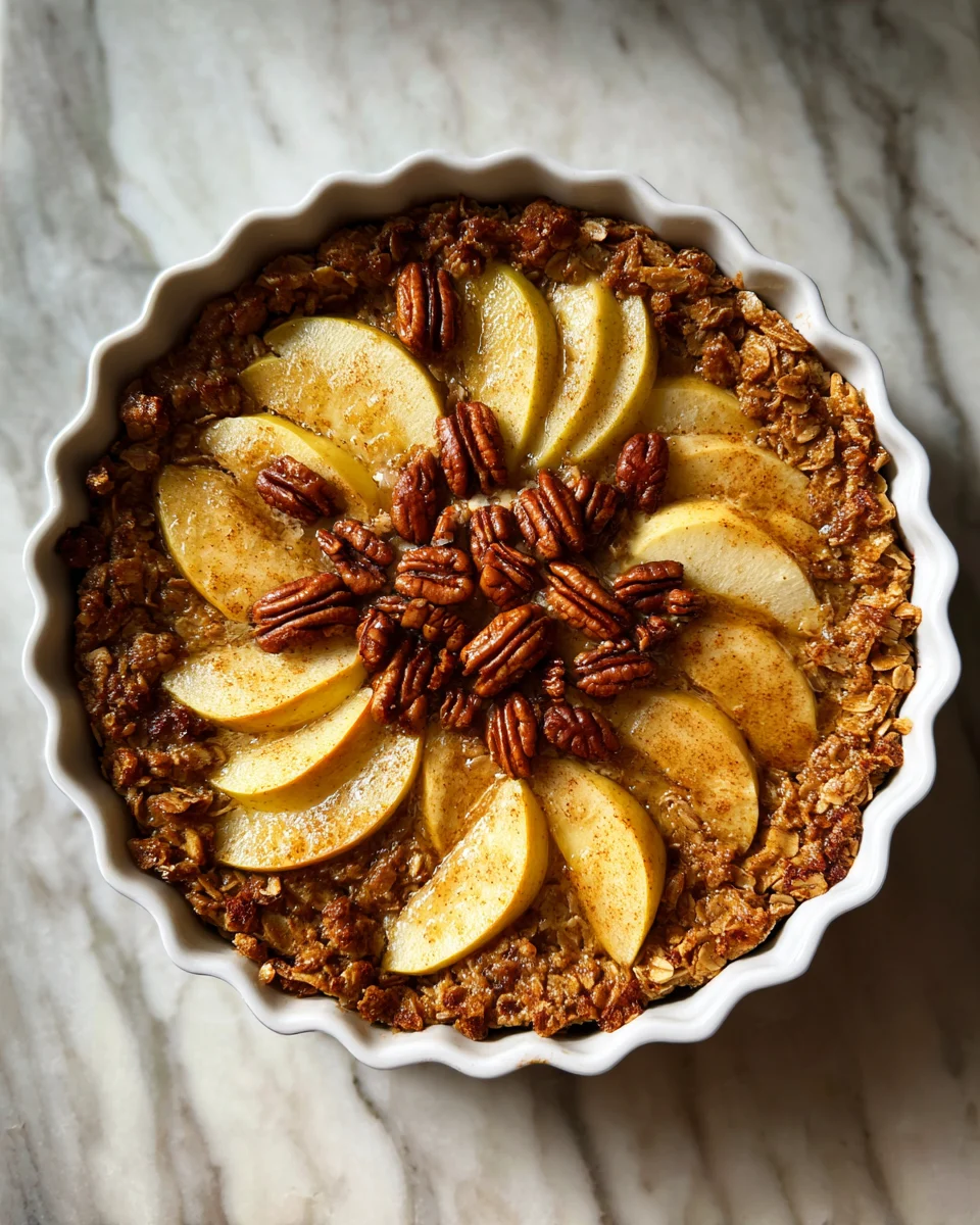 Apple Cinnamon Oatmeal Bake