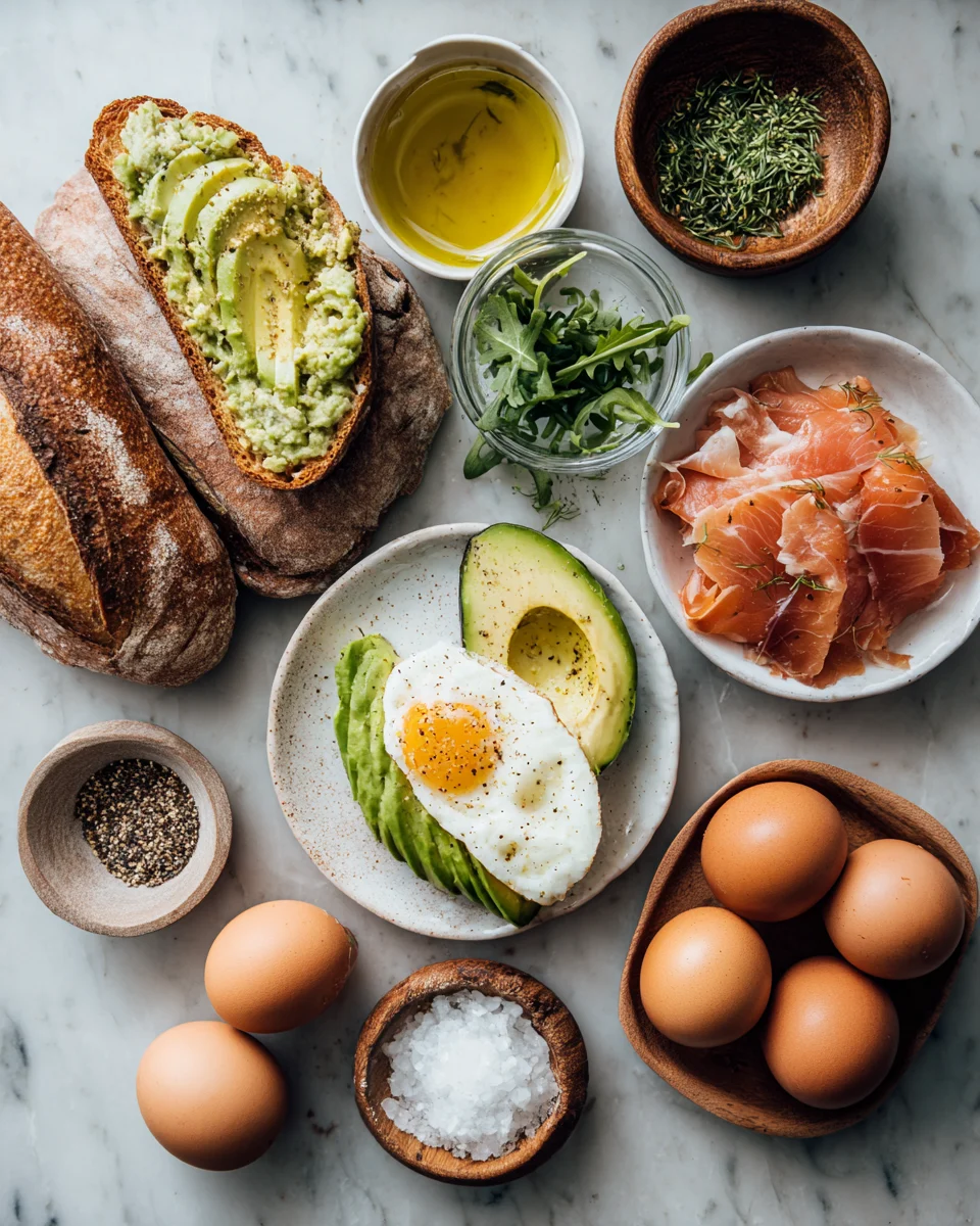 Avocado Egg Crunch Sandwich