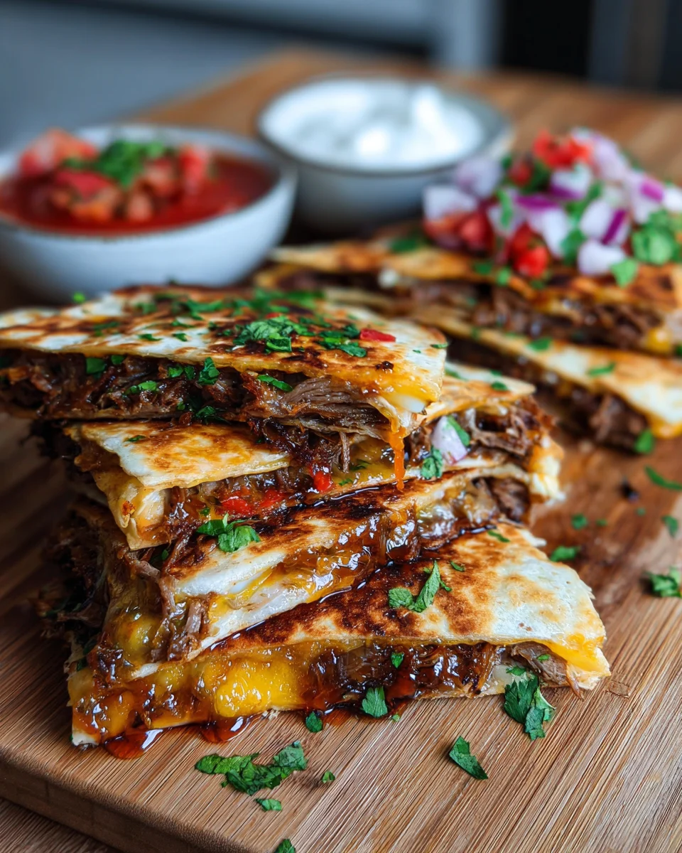 BBQ Beef Quesadilla Melt: A Flavorful Twist on a Classic