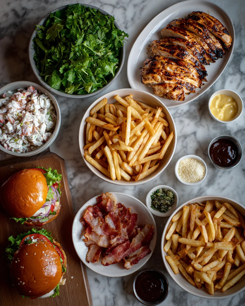Jenny's BBQ Chicken and Bacon Loaded Fries
