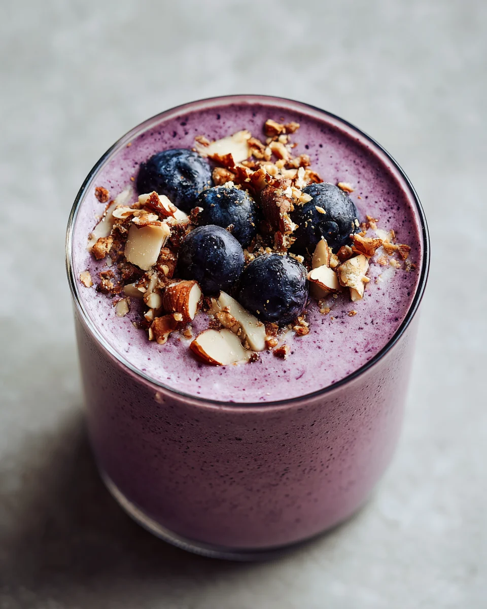 Blueberry Almond Smoothie