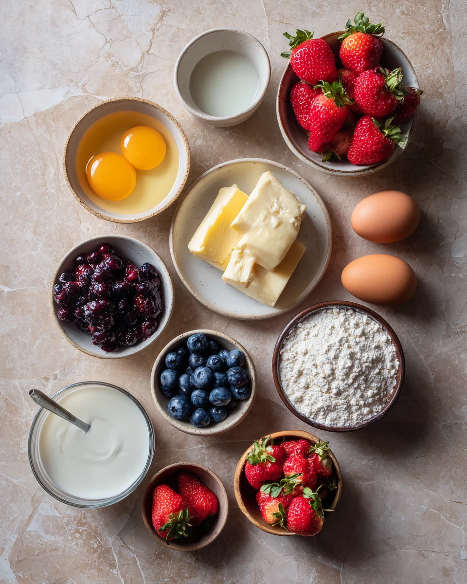 Blueberry Cheesecake Parfaits