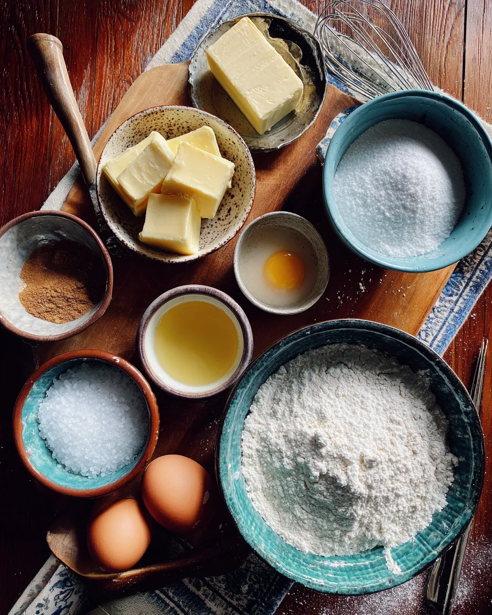 Ingredients for Deliciously Sweet Brown Sugar Peach Cake Recipe