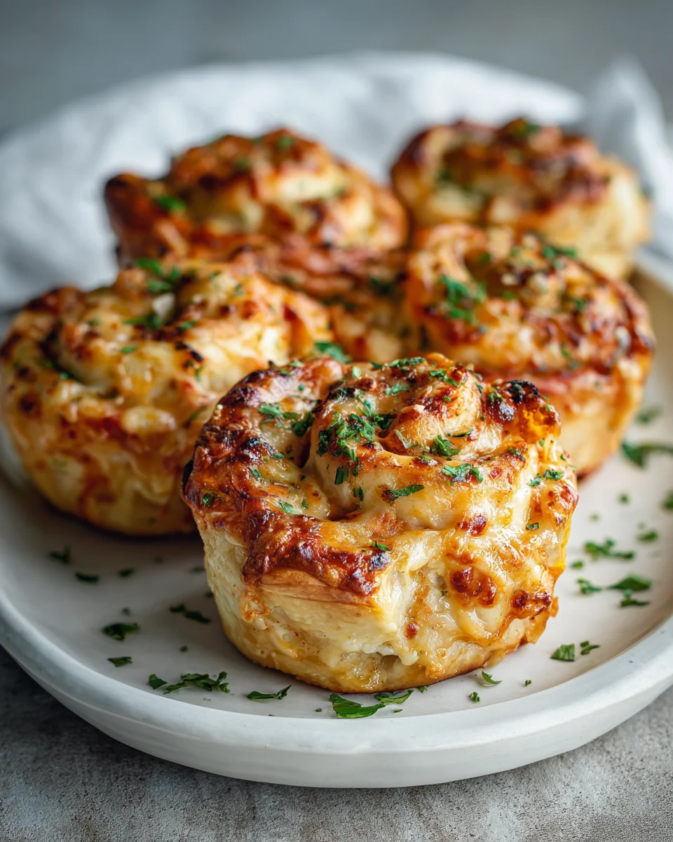 Buffalo Chicken Pizza Rolls