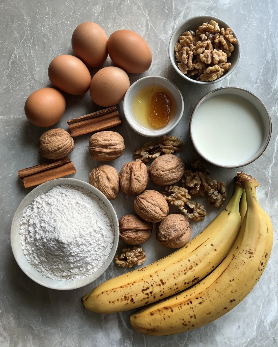 Caramel Banana Bread with Walnuts