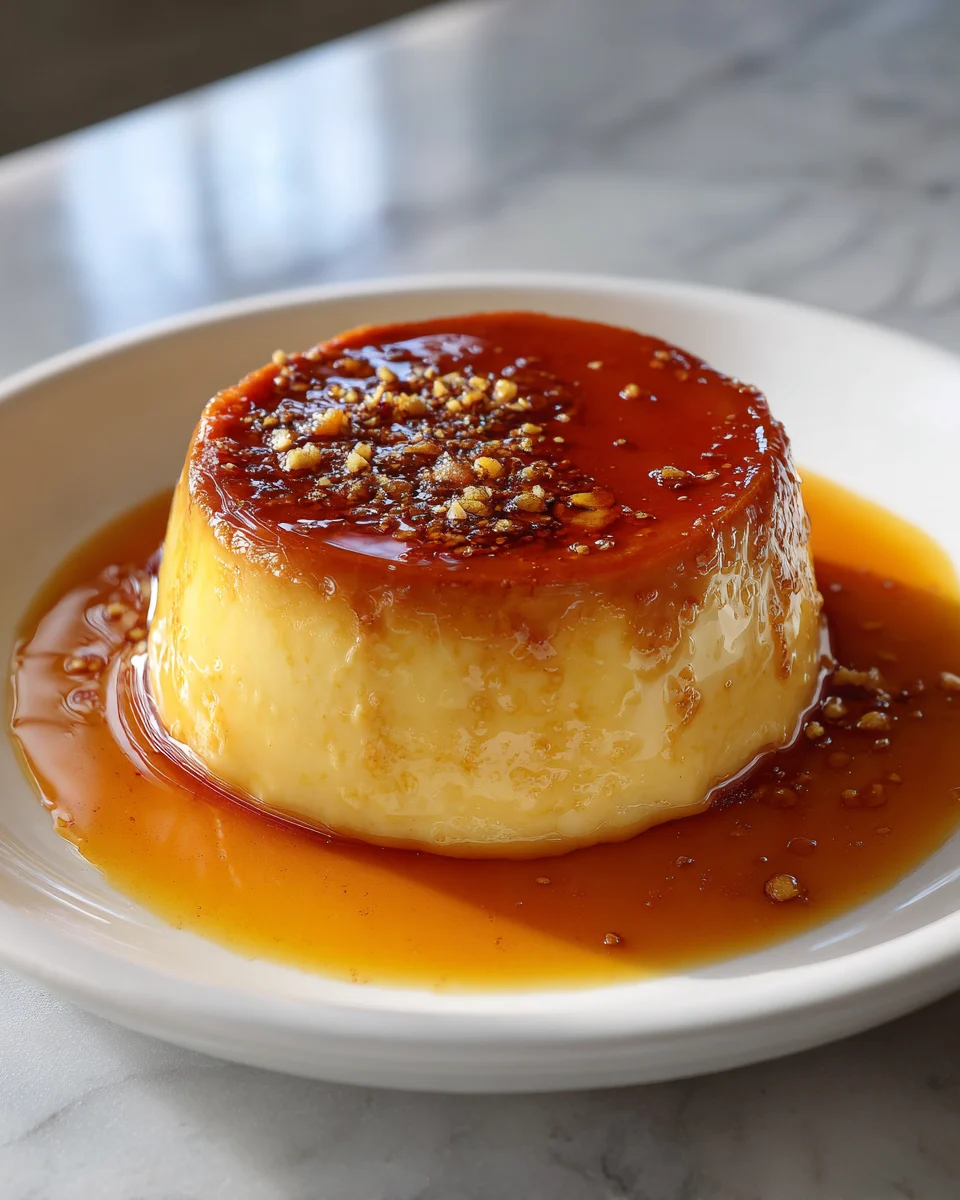 Caramel Custard Flan: A Sweet Delight