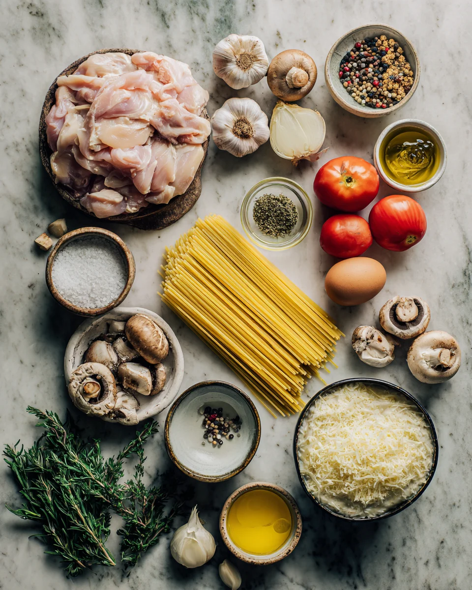 Creamy Cajun Chicken Alfredo Pasta