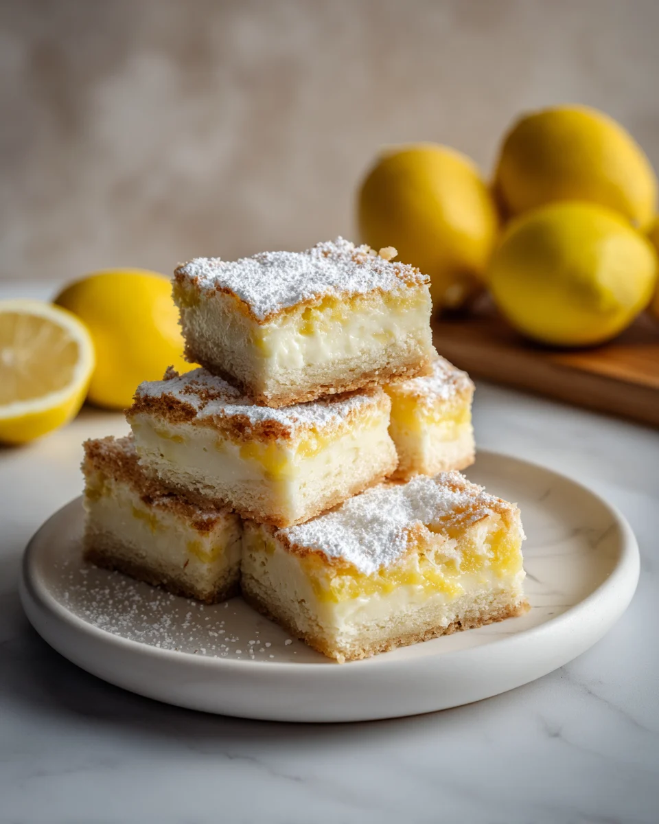 Creamy Lemon Squares