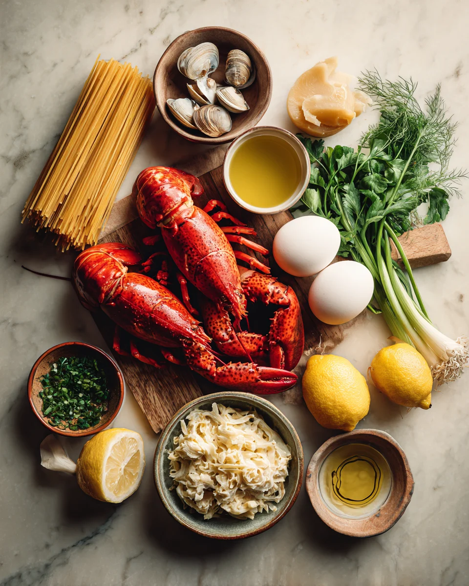 Creamy Lobster Pasta Recipe